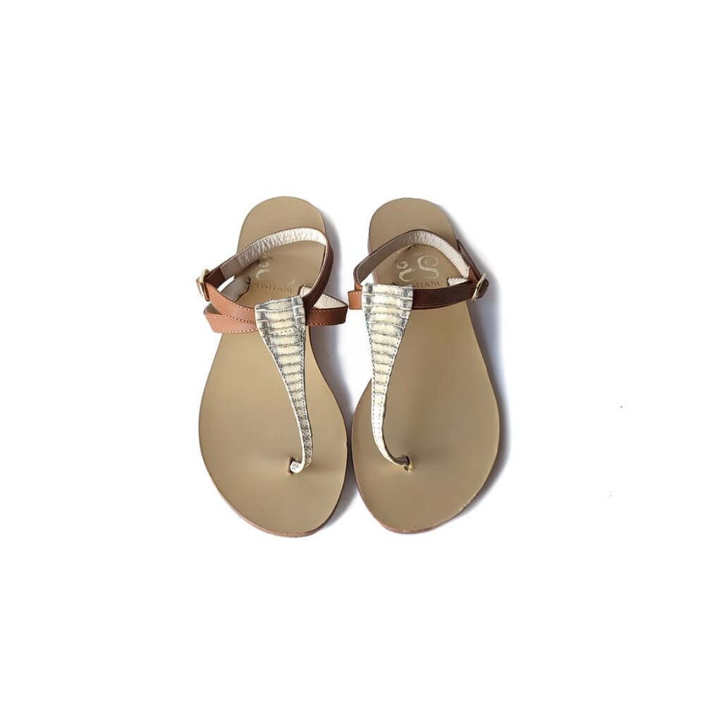 Positano Sandals Womens Italian Handcrafted Capri Sandals Women size 6.5